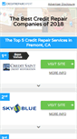 Mobile Screenshot of creditrepairexpert.net